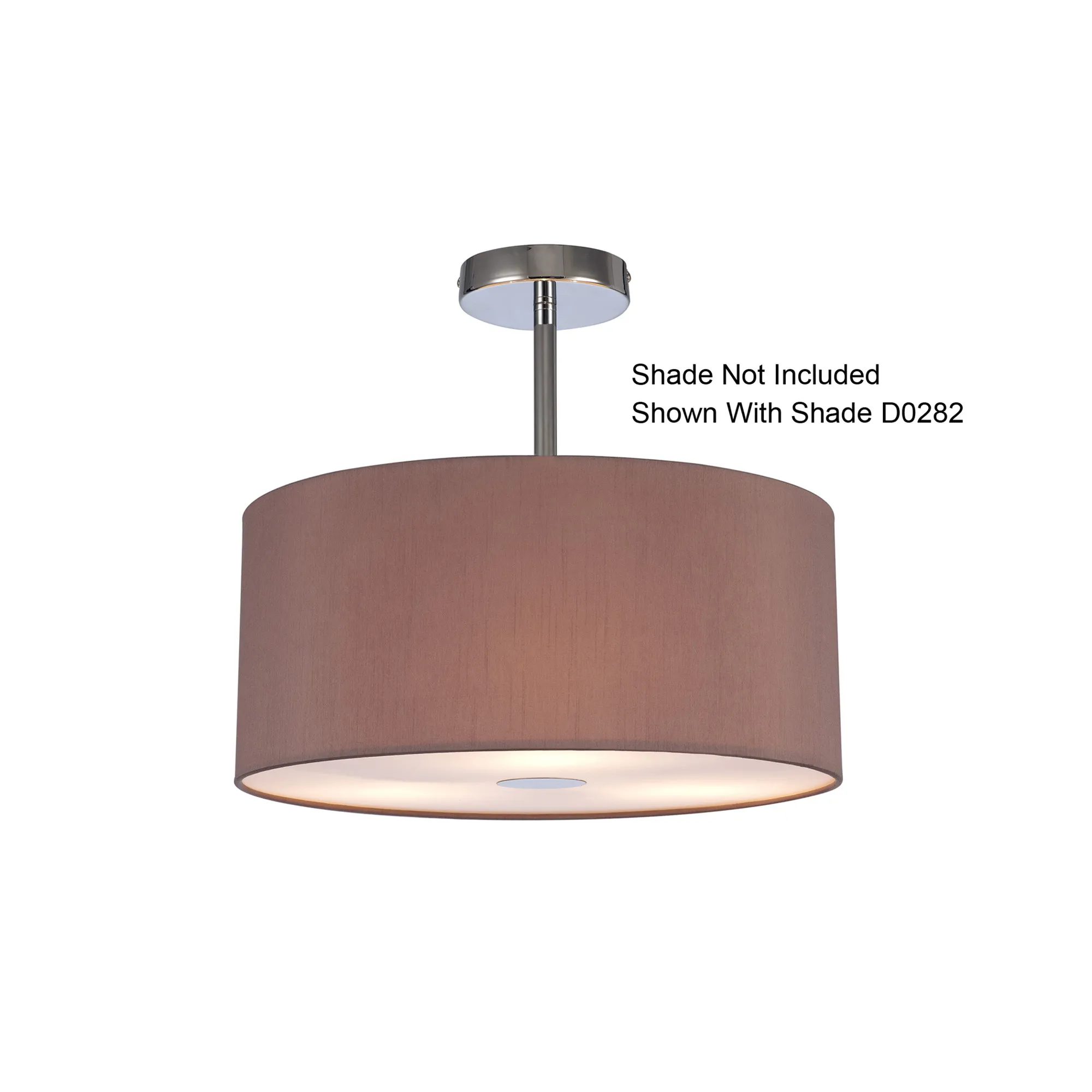 Baymont Semi Flush 3 Light Polished Chrome D0336  Deco Baymont PC
